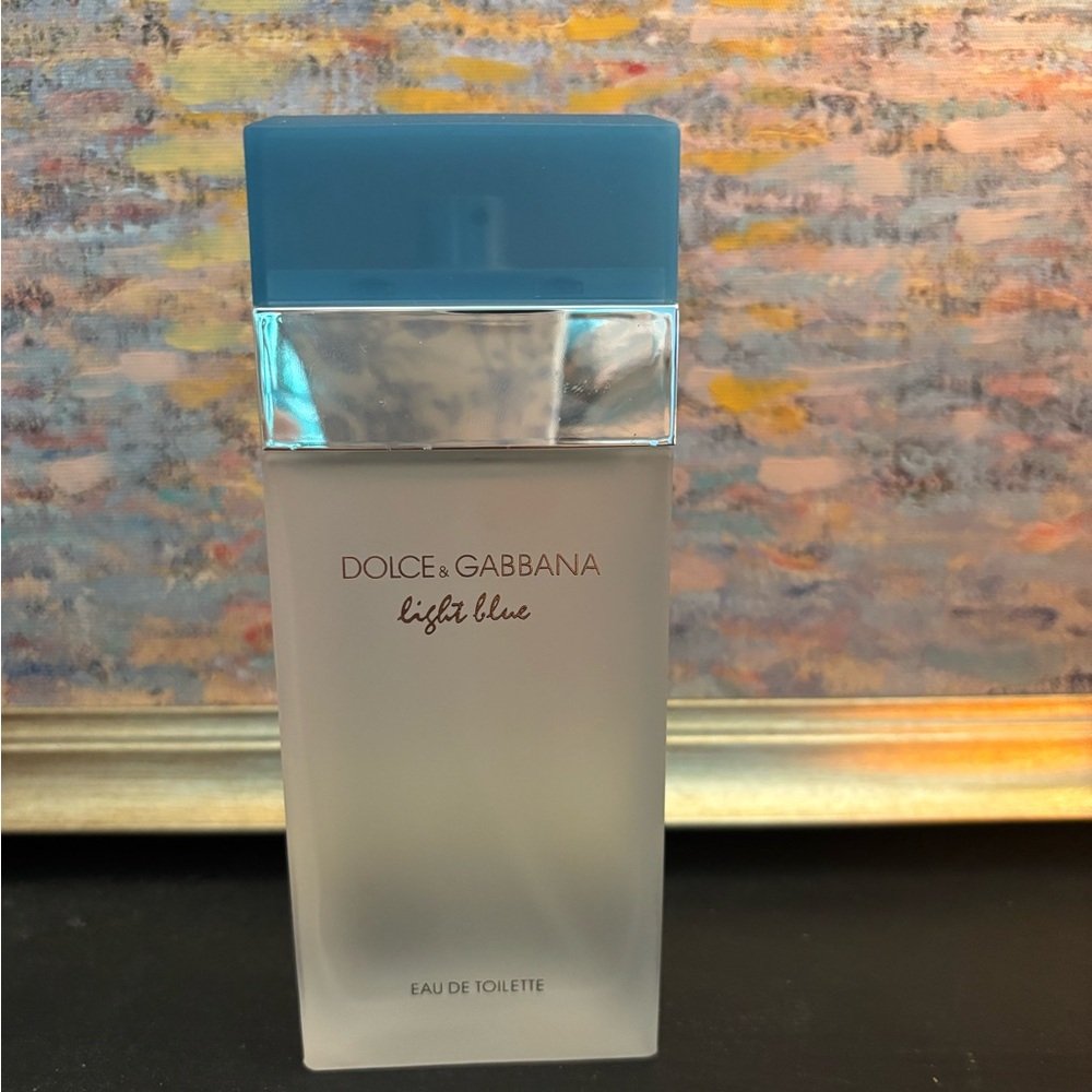 Dolce & Gabbana Light Blue Fragrance with Frosted Glass